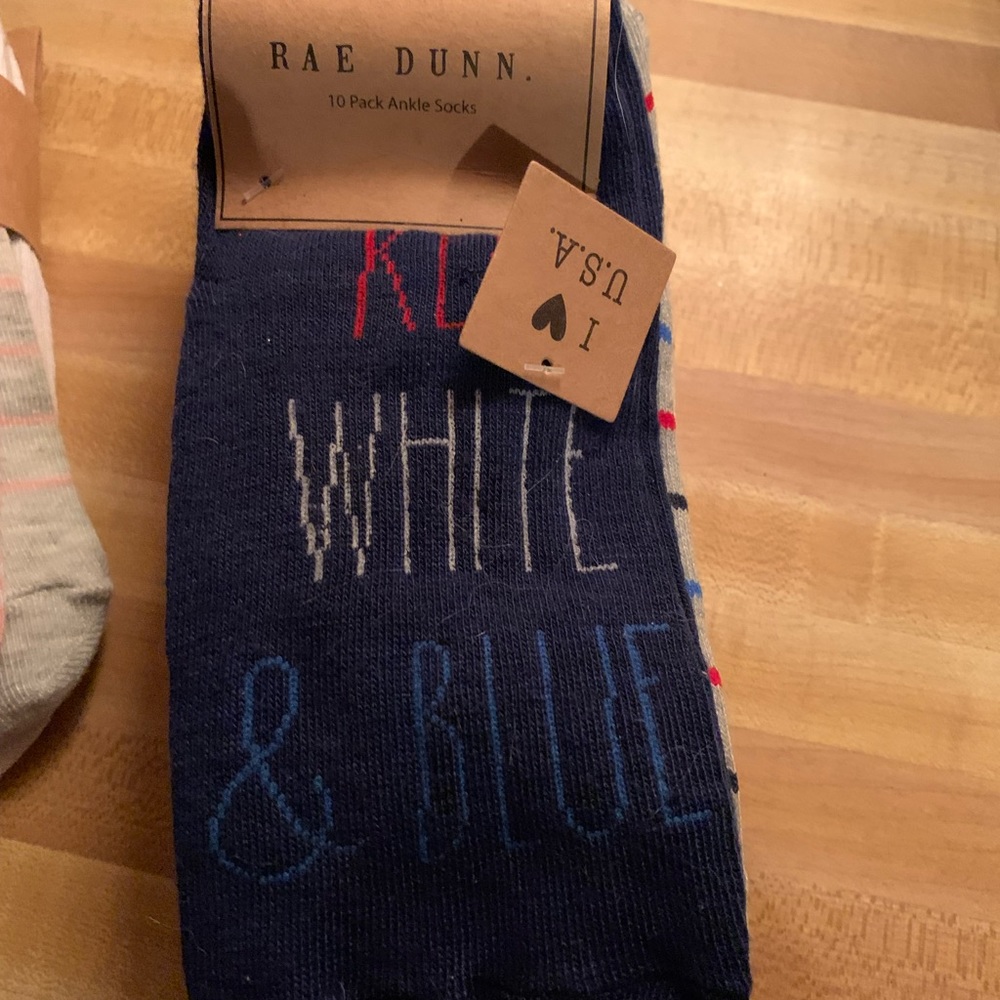 Rae Dunn 6 Pk WNS ankle 5-10